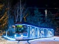 Vario LF 2/2 IN č. 362 Vánoční tramvaj na Světovaru 2. 1. 2019, foto: J. Klimeš
