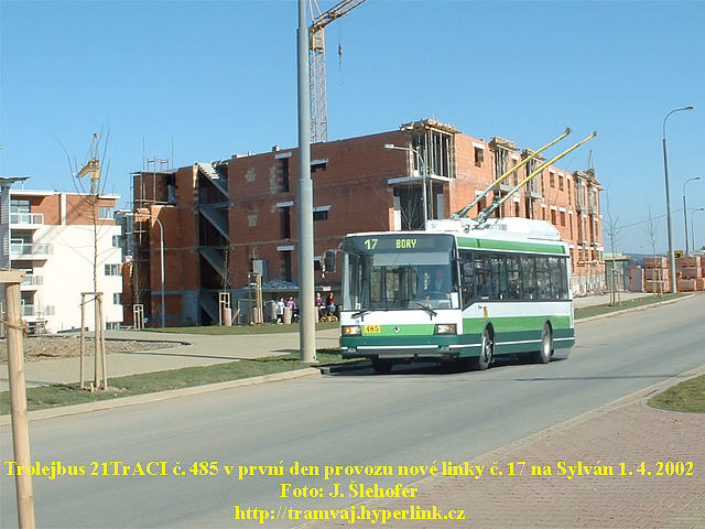 V Plzni neuvěřitlná věc, byla zprovozněna nová trolejbusová trať na Sylván!