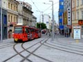 Také v centru Bratislavy mají pěší zónu s provozem tramvají 3. 9. 2006