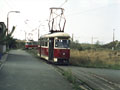 T1 č. 130 ve Skvrňanech někdy mezi roky 1983-85, foto: J. Kvasil