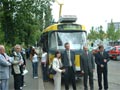 Tisková konference při představení vozu K3R-NT U Zvonu 6. 6. 2006