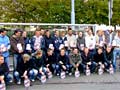 Fotbalisti se zúčastnili křtění fotbalovo-pivní tramvaje 30. 10. 2007