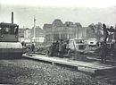 Napojování nové trati Sirkovou ulicí (1992) 
Foto:  M. Lindner