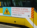 Vario č. 345 na objednané jízdě v rámci kampaně Chodicí lide 6. 6. 2012