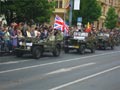 Konvoj historický vojenských vozidel - Slavnosti svobody 5. 5. 2012