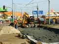 Rekonstrukce kolejiště na přejezdu křižovatky Přemyslova - Kotkova - Kalikova 26. 10. 2013