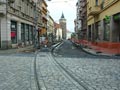 RRekonstrukce kolejiště v Pražské ulici 21. 9. 2014
