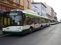 Zastavení trolejbusového provozu v době nehody na křižovatce U Práce 10. 10. 2016
