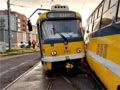 Střet tramvají na Borech 31. 3. 2023
