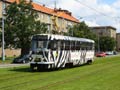  T3G 274 projíždí na Slovanské aleji ze Světovaru na Slovany na dočasně prodloužené lince č. 1 - 24. 7. 2011
