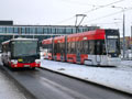 Tramvaj 41T pro německé město Bonn na zkušební jízdě 12. 12. 2022