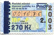 Plnocenná měsíční - 2/2003 (pásmo P)