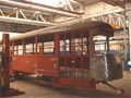 Probhajc rekonstrukce vozu T1 . 5002 v stednch dlnch DP v Hostivai 20. 9. 2003