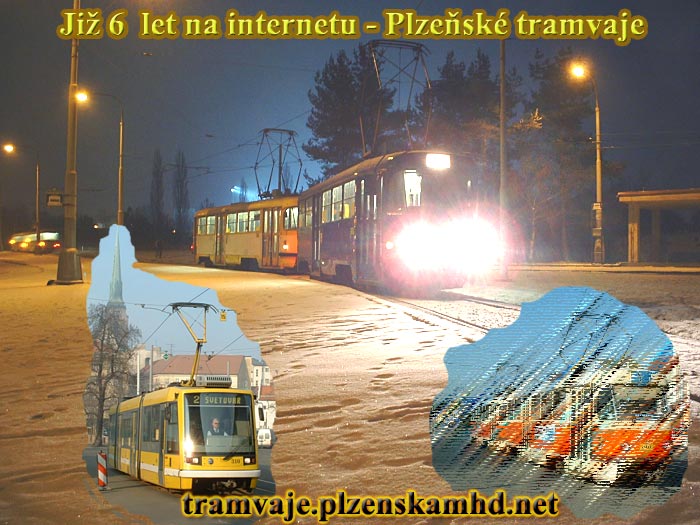 1. února 2006 - šesté narozeniny stránek Plzeňské tramvaje