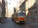 Souprava 101+102 (EX Praha 6326+6393) v Prešovské ulici 29. 10. 1994
Foto: J. Hertl