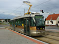 Prototyp tramvaje Vario LF plus č. 116 v zastávce Studentská  2. 9. 2010