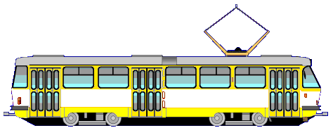 Původně zvažovaný nátěr plzeňských tramvají