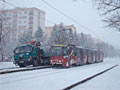 KT8D5 č. 298 projíždí již zrušenou dočasnou zastávkou Habrmannova 12. 2. 2009, foto: Vladimír_B