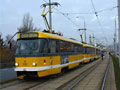 Vadná souprava T3M č. 237+238 na Karlovarské třídě 19. 11. 2012