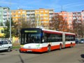 Autobus náhradní č. 524 dopravy ve Skvrňanech 26. 10. 2013