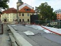 Rekonstrukce kolejiště na mostě přes Mlýnskou strouhu  7. 8. 2014