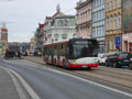 SU18 č. 590 jako náhradní doprava za tramvaj 11. 3. 2024