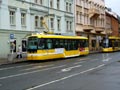 Vario LFR.S č. 340 při výluce v Palackého ulici 10. 10. 2026