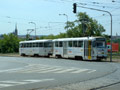 Souprava 245+208PX na Karlovarské třídě 24. 5. 2003