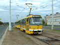 Souprava T3P PX (217+218) u zastávky Plzeňka 11. 8. 2004