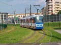 Pvodn norimbersk tramvaj MAN / Duewag N8S-NF pijd na konenou Czerwone Maki 26. 6. 2015