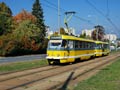 Souprava 243+244 na Lidické třídě 10. 10. 2018
