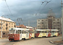 246+247 na náměstí Milady Horákové v prosinci 1991
Foto: J. Hertl