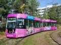 EVO2 č. 369 s reklamou Techmania na Světovaru 17. 8. 2022 