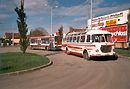 Autobusy RTO a 21Ab ve smyčce Čehurov
